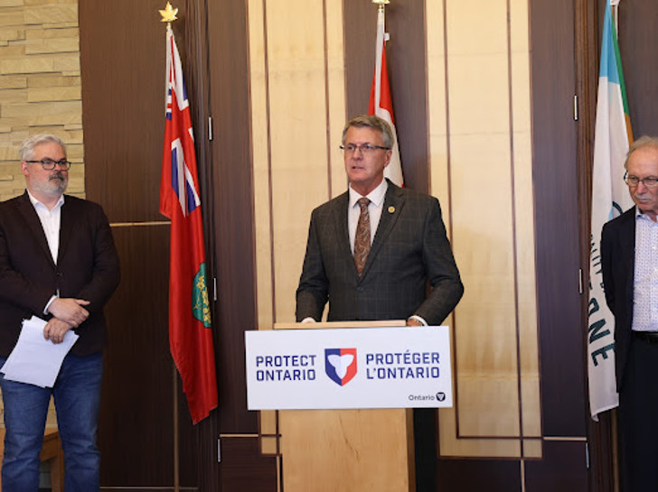 Hon. Kevin Holland announces major investment in Greenstone.